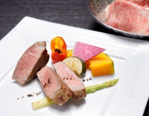 *夕食　肉料理 　一例