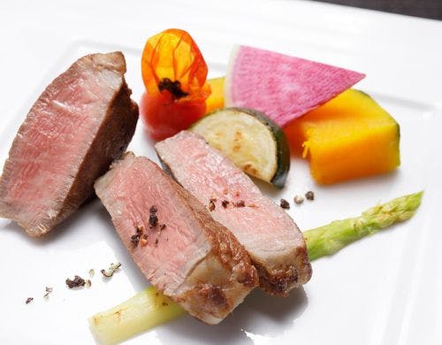 *夕食　肉料理 　一例