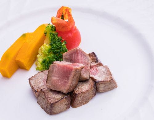 *夕食　肉料理 　一例