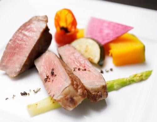 *夕食　肉料理 　一例