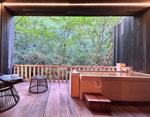 蒼天 蒼翠 蒼禅・金色泉露天スイート