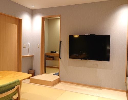 客室＜温泉＞半露天檜風呂