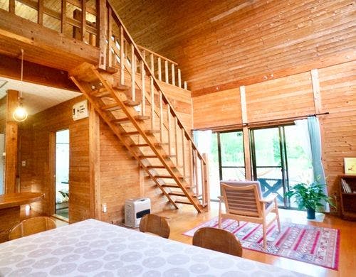 2階ロフト部分は秘密基地のようです。