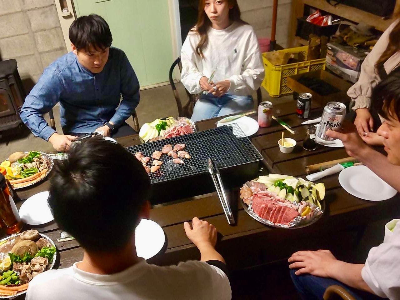 ที่ "BBQ小屋" คุณสามารถทำบาร์บีคิวได้ตลอดทั้งปี