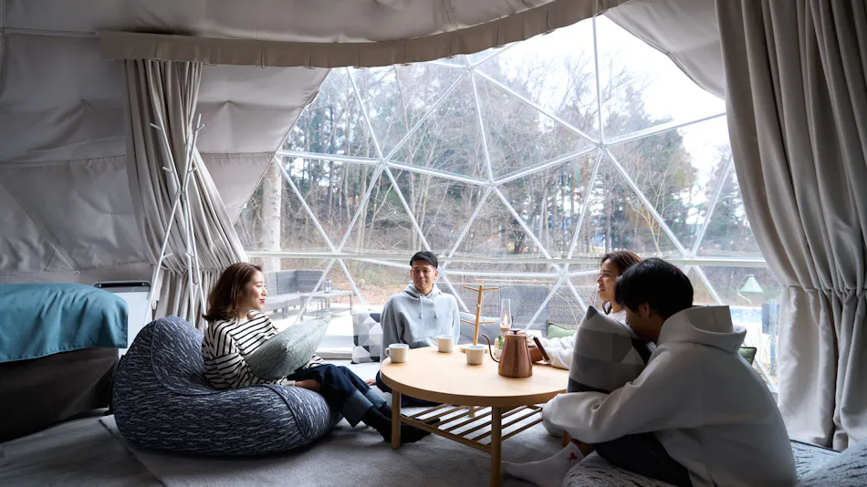 THE FIVE RIVERS FINE GLAMPING Gunma Shirasawa
