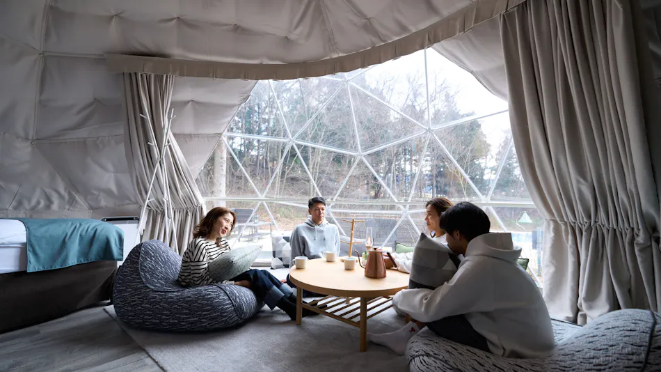 THE FIVE RIVERS FINE GLAMPING Gunma Shirasawa