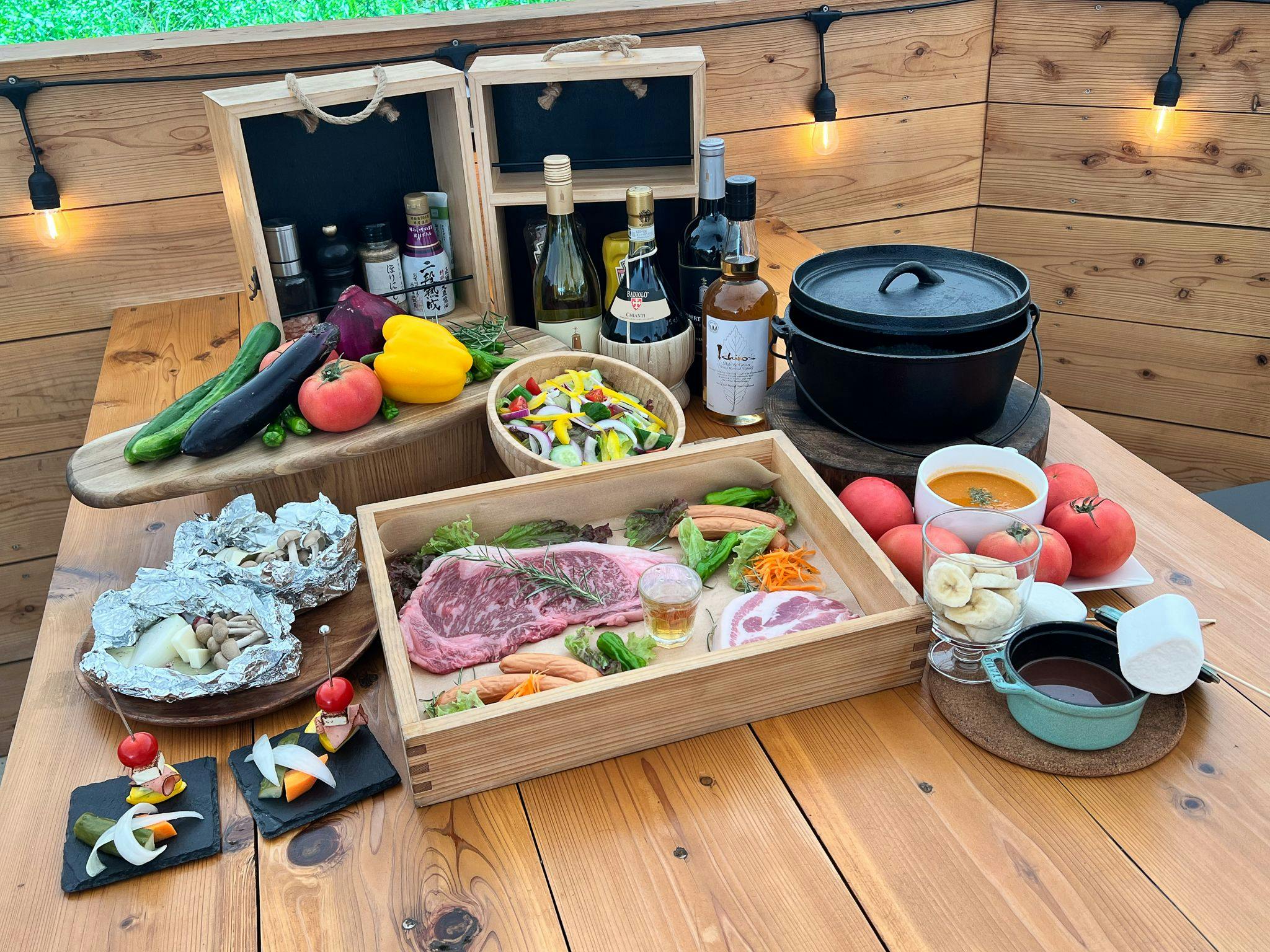 กรกฎาคม - กันยายนเท่านั้น ดินเนอร์ปิ้งย่างฤดูร้อน