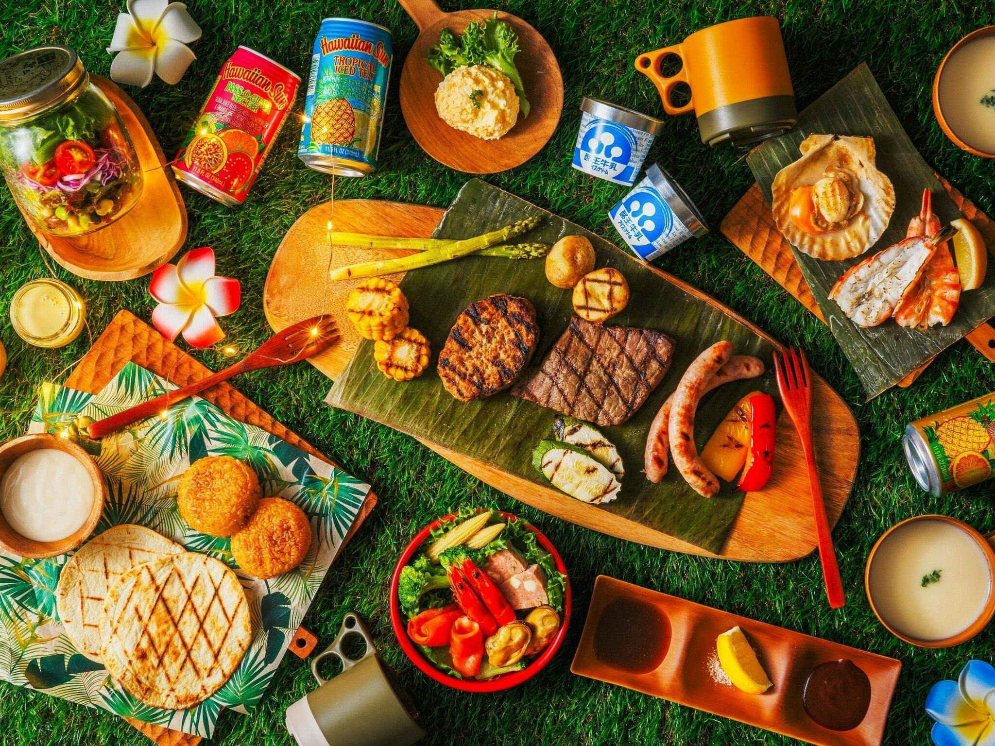 豪华露营烧烤（儿童与婴幼儿）