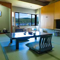 【ตัวอย่างห้องพัก】ห้องพักทุกห้องสามารถมองเห็นวิวแม่น้ำโอกุนิได้