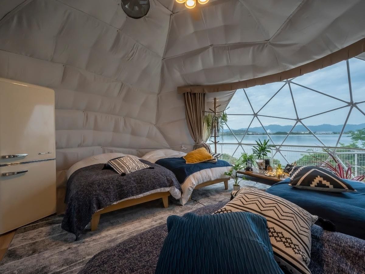Lakeside Onsen Inn Kunibiki Glamping Base IZUMO