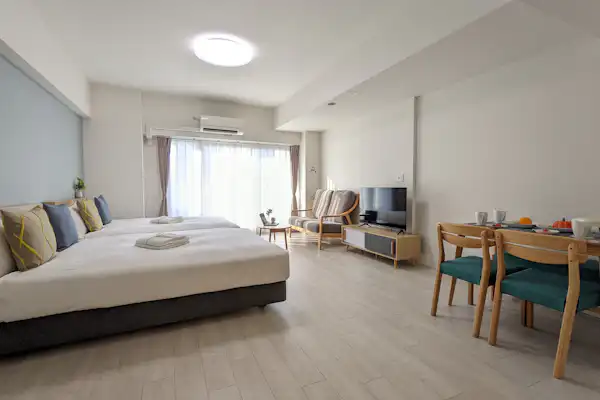 เตียงคู่ 2 เตียง / 46 ตารางเมตร