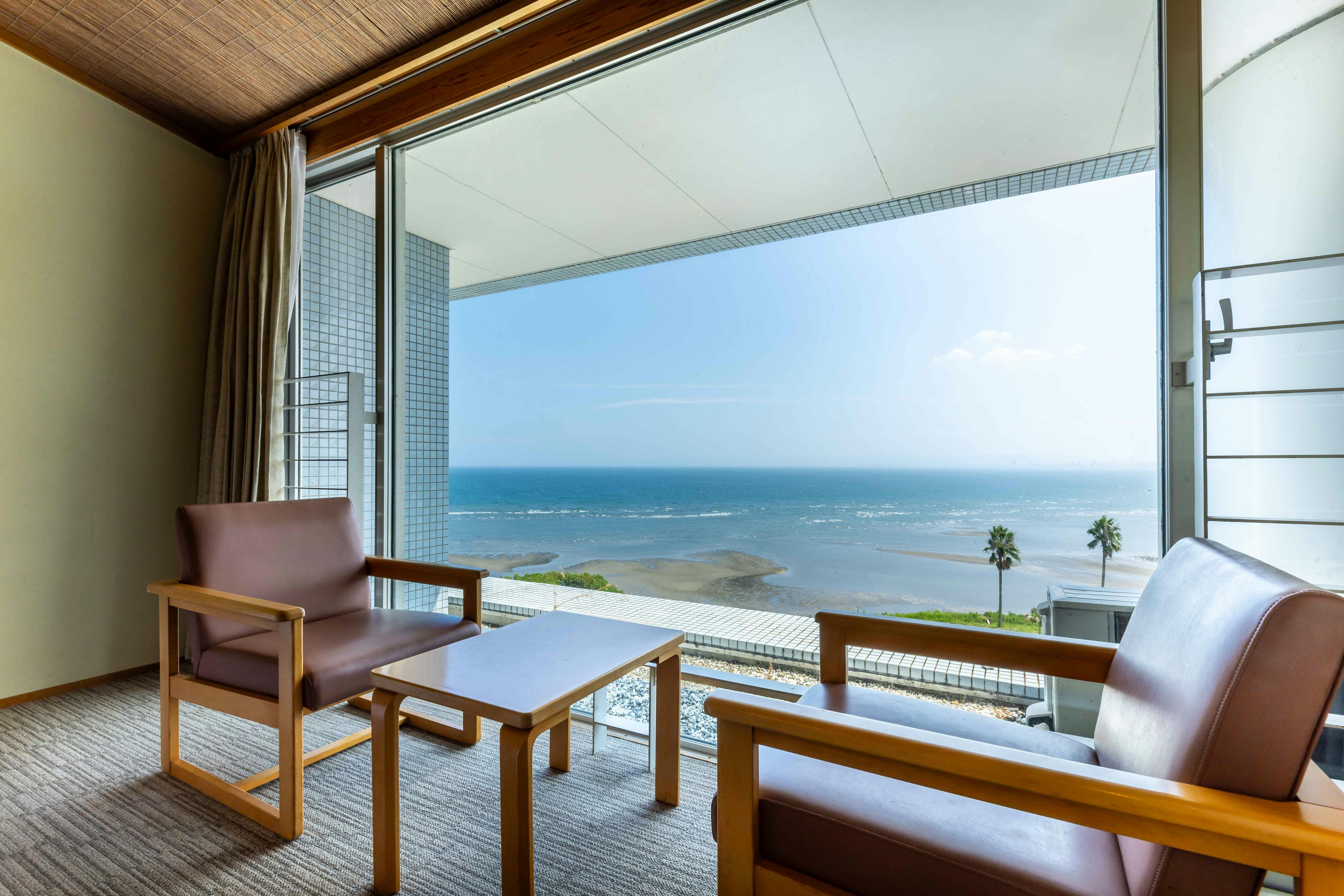 [อาคารฝั่งใต้ ห้องพักสไตล์ญี่ปุ่น เตียงคู่ 12 เสื่อทาทามิ]