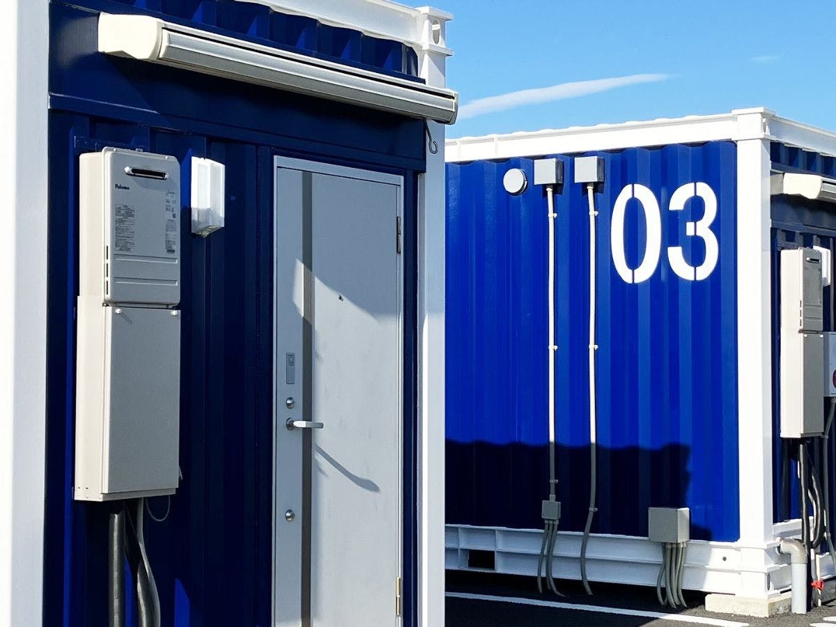 ◆ลักษณะภายนอกของที่พักแบบคอนเทนเนอร์