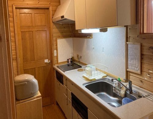 コテージのキッチン