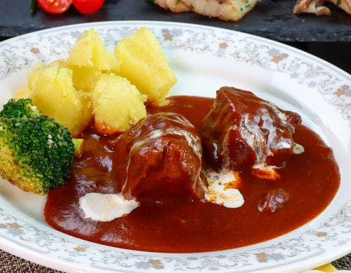 #夕食　メインは自慢のシチュー