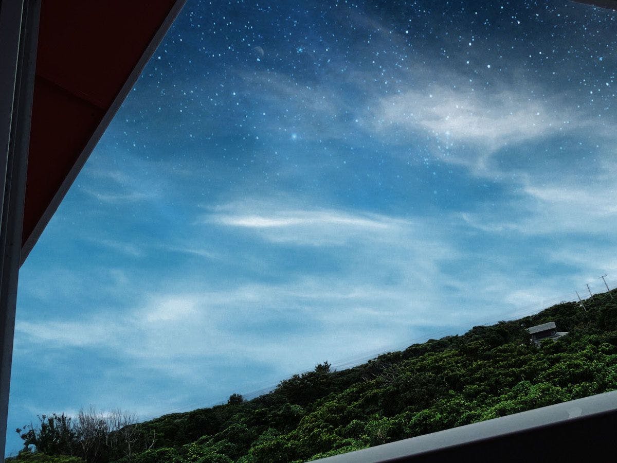 도시에서는 경험할 수 없는 경치를 만끽하세요.