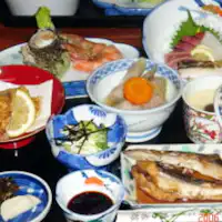 【ตัวอย่างอาหารเย็น】ปลาสดที่จับได้ในวันนั้น