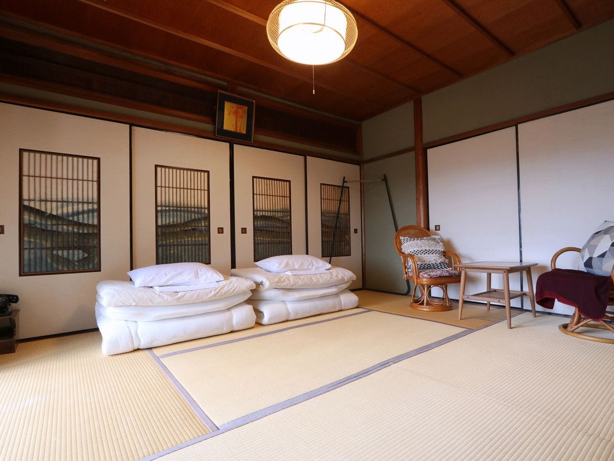 ห้องพักสไตล์ญี่ปุ่น 6 เสื่อทาทามิ - ห้องไม้ไผ่