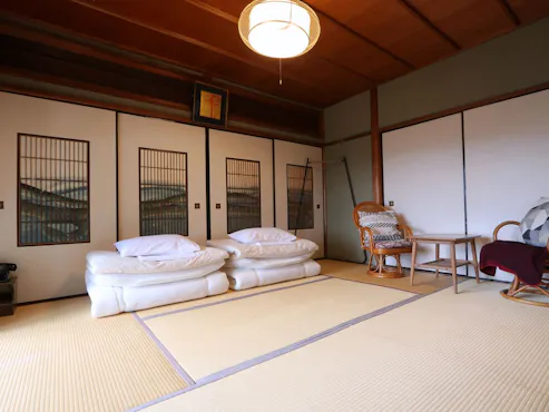 ห้องพักสไตล์ญี่ปุ่น 6 เสื่อทาทามิ - ห้องไม้ไผ่