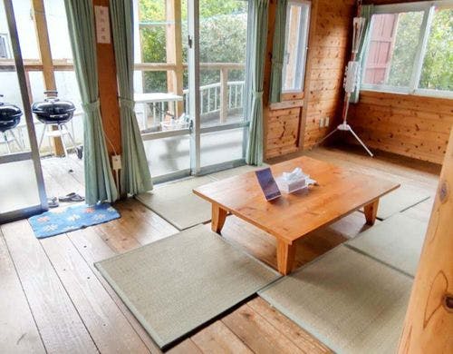 ・＜コテージ＞リビングスペース