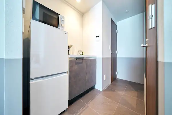 มีห้องครัวที่สะดวกสบายให้บริการ