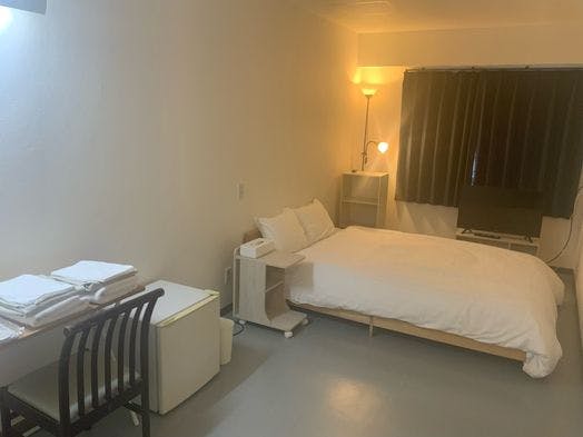 ห้องพักเตียงคู่ในอาคารเสริม