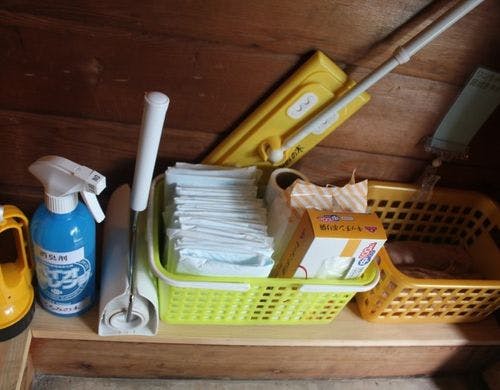 客室のワンちゃんグッズ