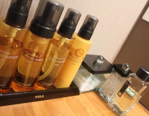 お風呂棟のアメニティ