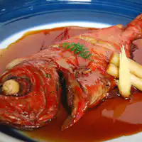 Ikan kinme paling enak dimasak nimono (direbus dengan bumbu)!