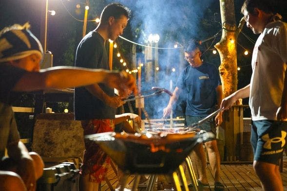 เพลิดเพลินกับชุดบาร์บีคิวแท้ๆ