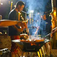 เพลิดเพลินกับชุดบาร์บีคิวแท้ๆ