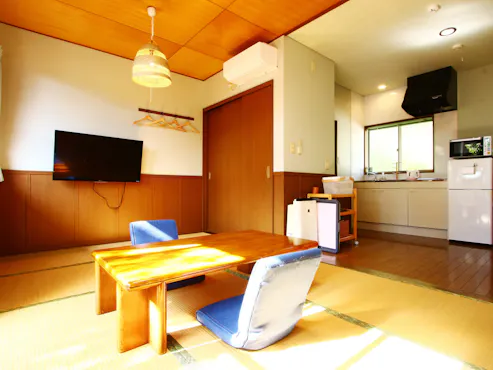 Bilik gaya Jepun◆Bilik luas untuk bersantai dan meregangkan kaki.