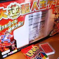 Terdapat juga perkhidmatan penyewaan permainan papan♪