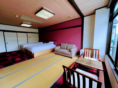 <금연> 2층 일본식-서양식 방 14 다다미.