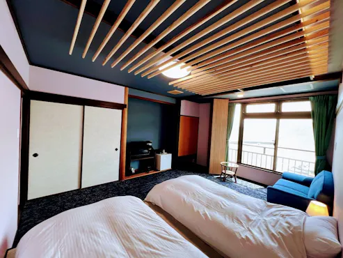 <금연> 5층 일본식 및 서양식 방 10다다미.