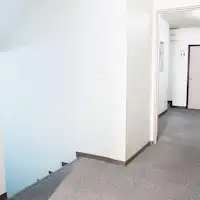 ทางเดินหน้าห้องพัก