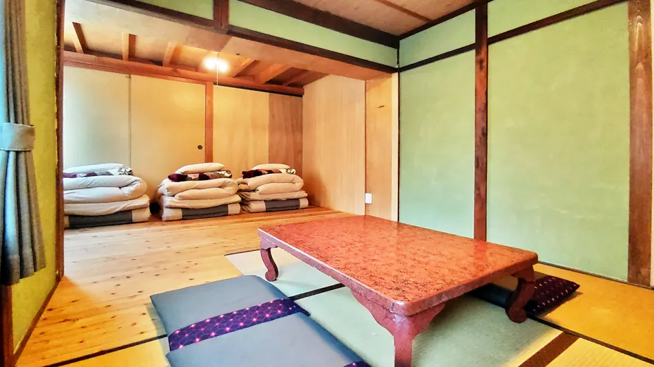 Kyotango Amino Guesthouse Bench