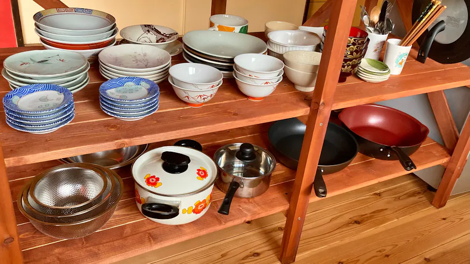 Kyotango Amino Guesthouse Bench