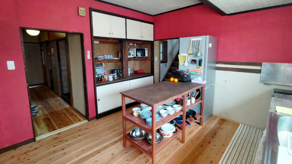Kyotango Amino Guesthouse Bench