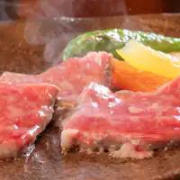 บาร์บีคิวบนโต๊ะ "เนื้อวัวอาชิการะย่างบนแผ่นเซรามิก"