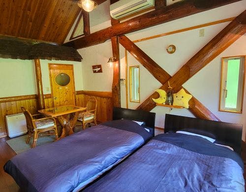 「カペラ」船をモチーフにした客室