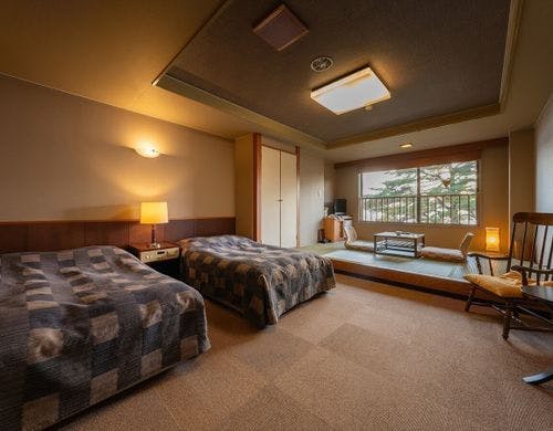 【全室レイクビュー】和洋室ツイン32平米