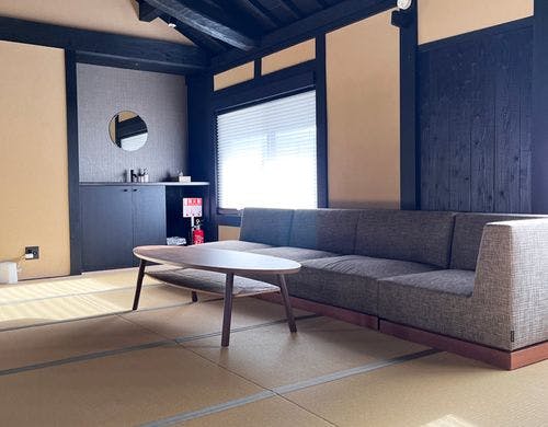 2階リビングのソファーセット