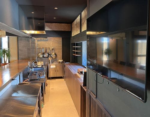 本格的な厨房空間