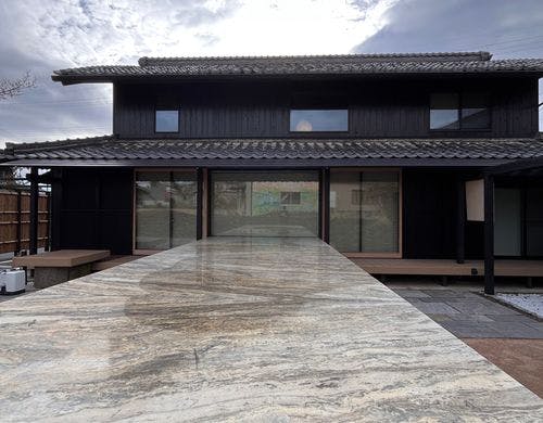 8Mの大理石テーブル