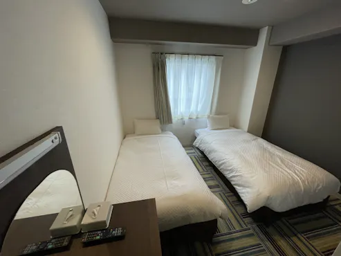 ห้องพักเตียงคู่แบบประหยัด