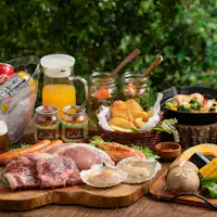 ภาพตัวอย่างอาหารเย็น