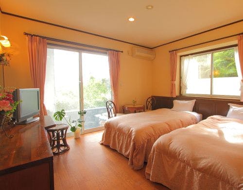 【客室一例】海側ツイン（露天風呂付）