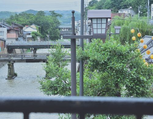 テラス付和洋室からの景色