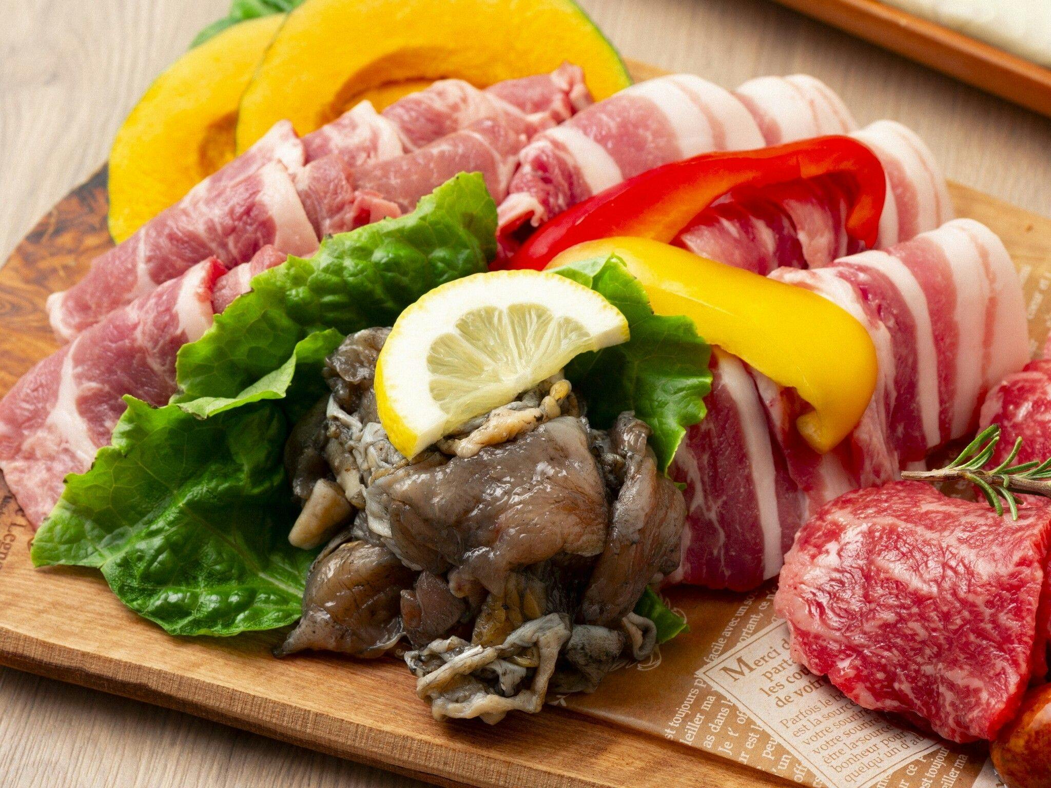 อาหารเย็น / คอร์ส "บาร์บีคิวสไตล์ซัตสึมะ" จากจังหวัดคาโกชิมะ